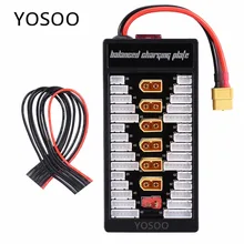 Lithium font b Batteries b font Charger Part 2S 6S Lipo Parallel Balanced Charging Board XT60