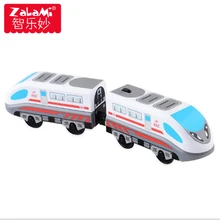 Детские дешевые игрушки дистанционное управление RRC поезд набор локомотив Tele управление высокоскоростной поезд для деревянных железных дорог трек игрушки