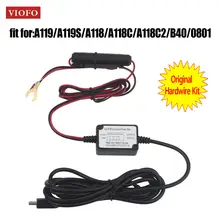 Originale VIOFO 0801 A119 A119S A118 A118C A118C2 B40 Kit Mini USB Registratore della Macchina Fotografica Dell’automobile Hardwire