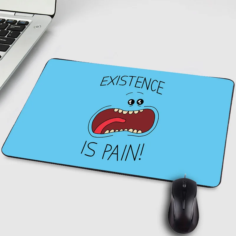 

So Cool Funny Lol Anime Cartoon Rubber Small Mousepad Rick and Morty Creative Pattern Diy Table Pc Computer Play Mat