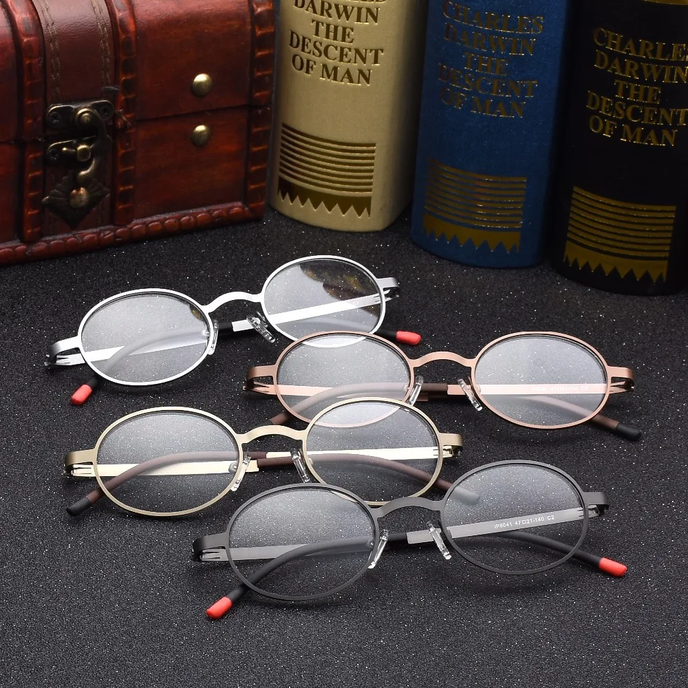 Очки Мужские/Женские в круглой металлической оправе 5 цветов #8041|round metal frame glasses|frame