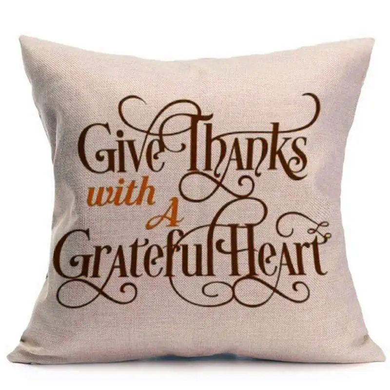 Happy christmas Soft Linen Pillow Case Cushion Cover Home Decor  pillow cover 45x45cm bed sofa decorative velvet #3o12#f (8)