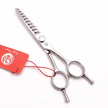 

6INCH 17cm Purple Dragon Stainless Barber Makas 10 Teeth Hairdresser's Scissors Thinning Shears Professional Hair Scissors Z2006