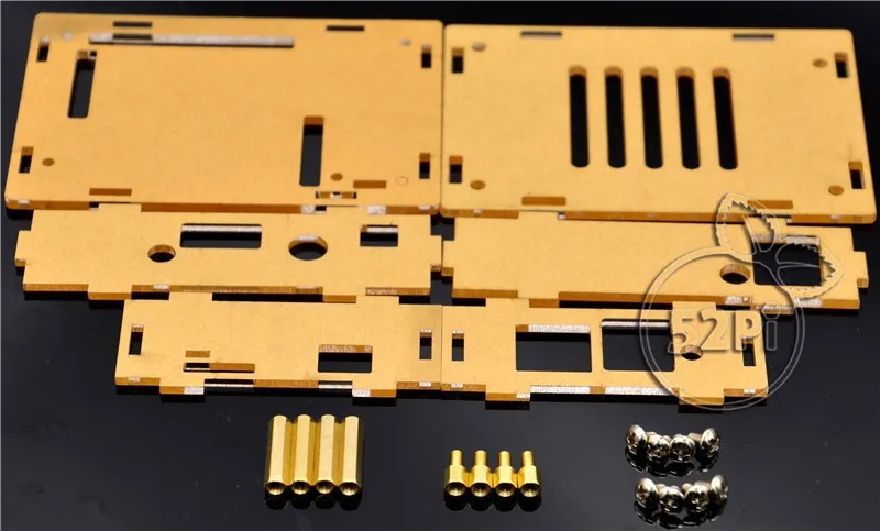 52Pi прозрачный акриловый Футляр чехол Корпус коробка абсолютно-разобранный для Banana Pi M2