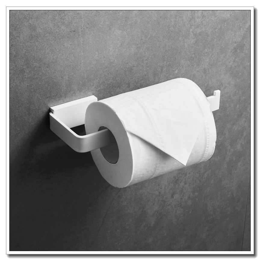 Держатель для туалетной бумаги для ванной комнаты, черный настенный держатель для туалетной бумаги EL9306