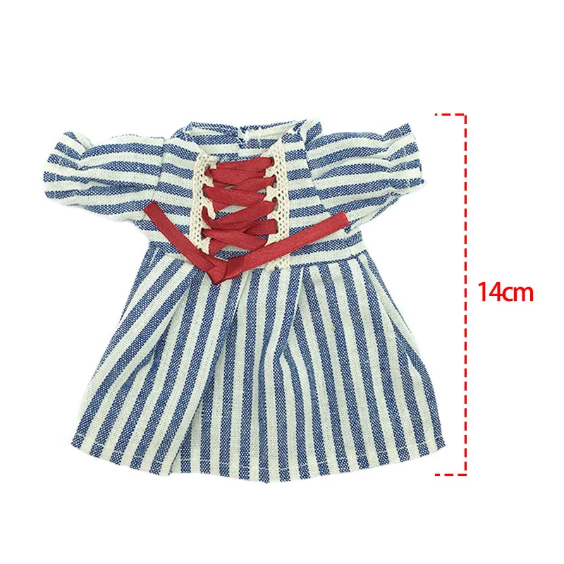 1pc Doll Clothes for 30cm Bunny Rabbit Plush Toys Floral Skirt Sweater Cloak Suit Accessories for 1/6 BJD Dolls Gifts for Girls 13