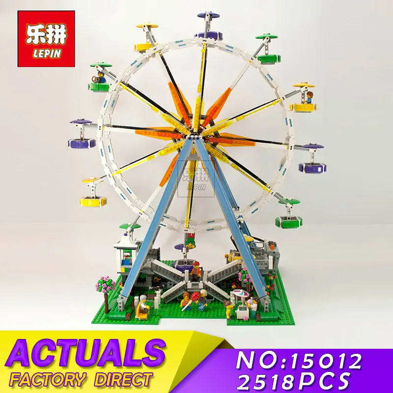 

LEPIN 15012 City Creator Series Assembling Expert Ferris Wheel Model Street Building Blocks Bricks Compatible with 10247