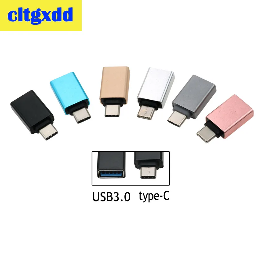Cltgxdd USB-C OTG конвертер Тип C папа к USB 3 0 Женский синхронизация данных адаптер для Huawei
