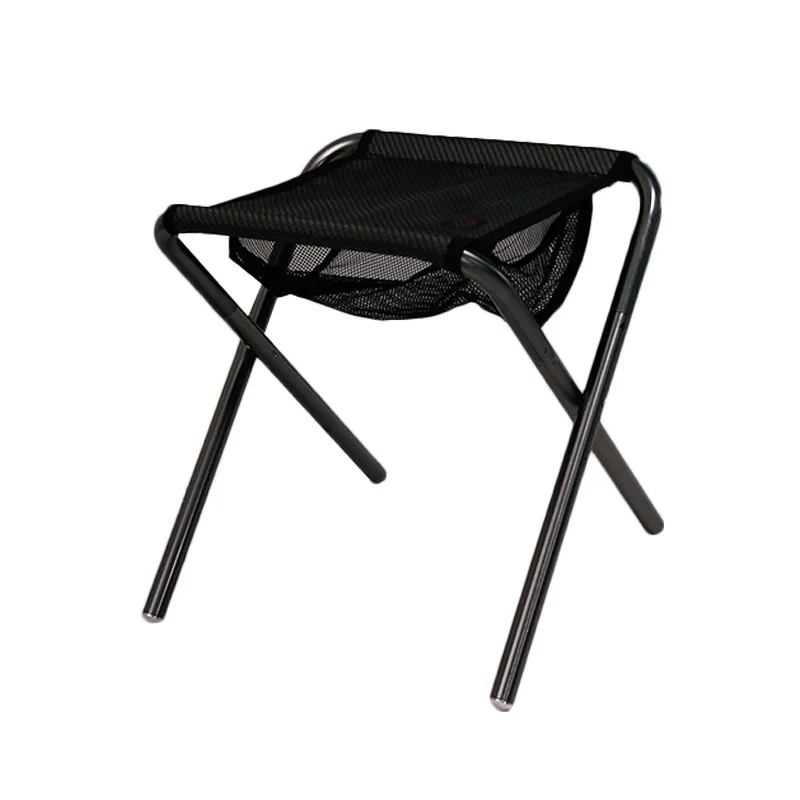  YUETOR OUTDOOR Adjustable Folding Camping Fishing Chair Foldable Hiking Picnic Quadrangle Camp Stoo