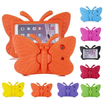 

XSKEMP EVA shockproof Washable Case Cover For iPad Air2 iPad 6 9.7 A1566 A1567 Kids Children Cartoon butterfly Tablet Protective