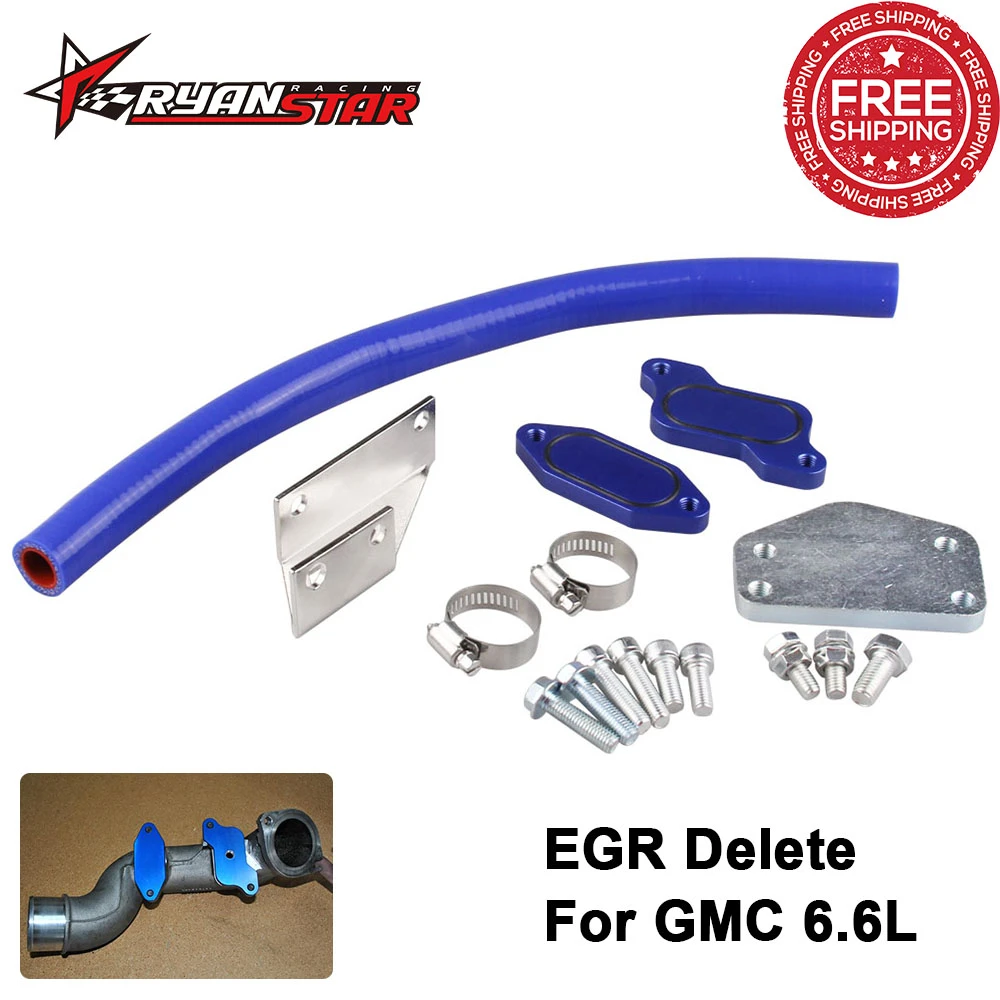EGR Valve Cooler Delete Kit 0607 Duramax LBZ EGR Chevrolet, 54 OFF