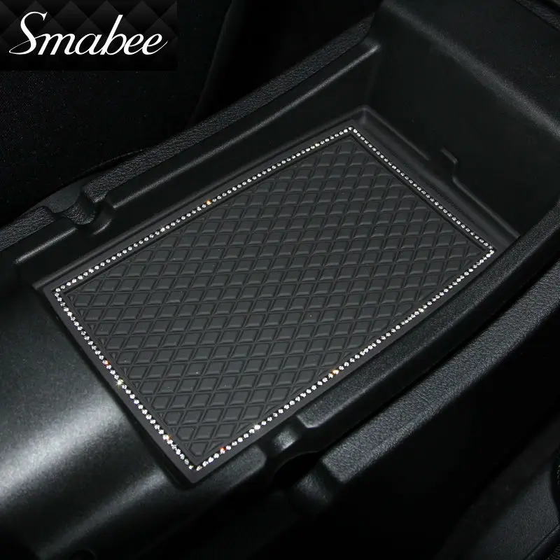 Smabee противоскользящие автомобильные ворота Слот коврики для Toyota Alphard vellfire AH30 2015