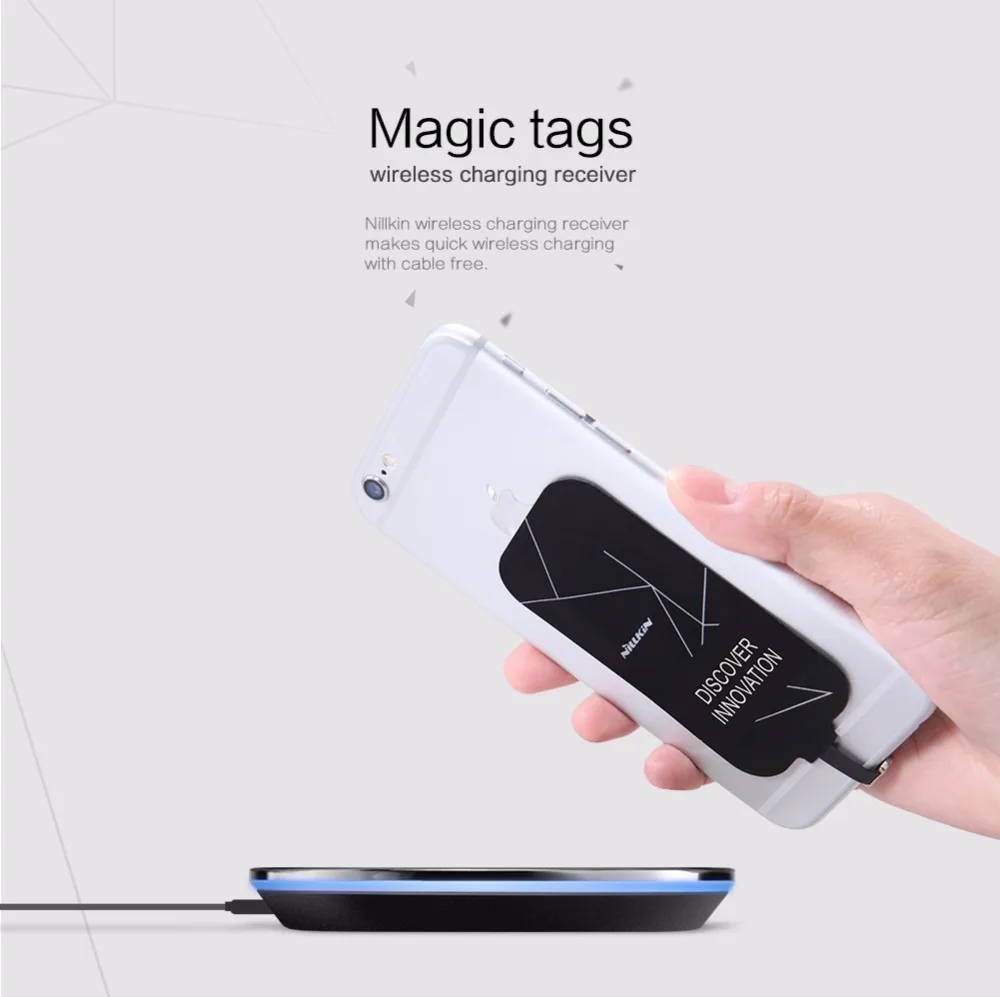 Magic Tags Universal Qi Receiver Wireless Charging Wireless Chargers