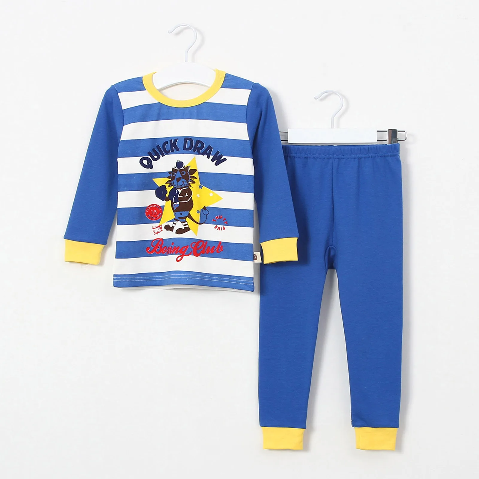 Kids Pajama Sets Boys Cartoon Pajamas Children Clothes Cotton Sleepwear Children's Pajamas over 4 years - Цвет: C9