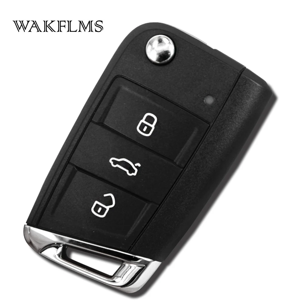 3btn smart key pour VW/VOLKSWAGEN GOLF MK7 5G0959752BC D