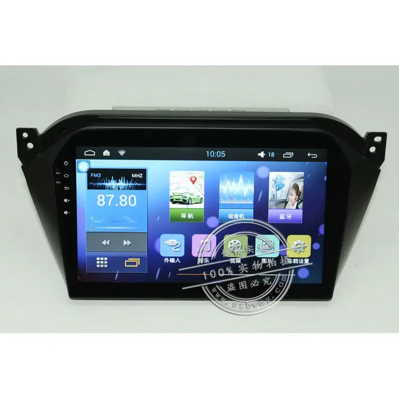 Sale Free shipping 10.2" Car gps for 2015 JAC Refine S2 Quadcore Android 7.0 car dvd player with 1 G RAM,16G iNand,steering wheel 1