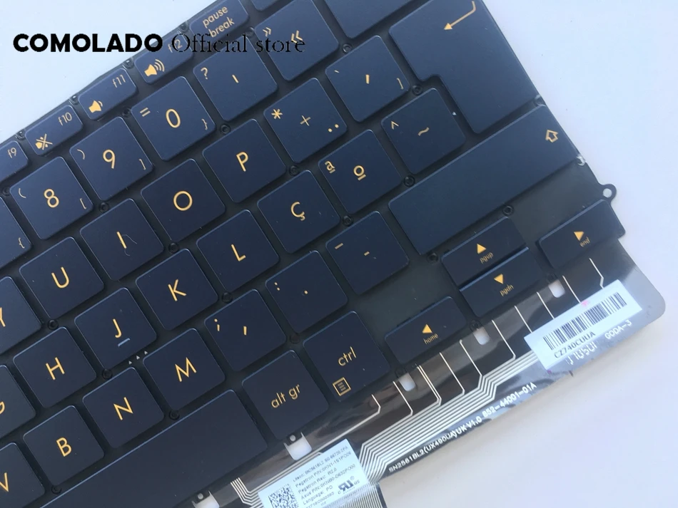PO Portuguese keyboard For ASUS zenbook3v Deluxe UX490 UX490CA UX490UA with blacklit keyboard PO Layout (2)