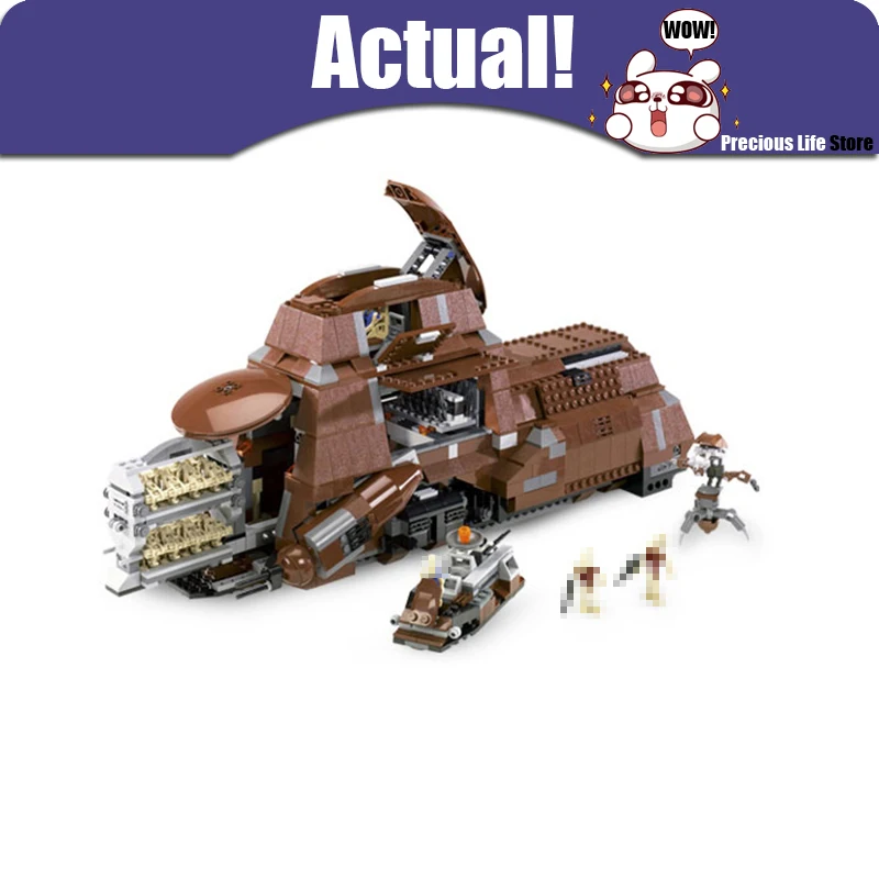 

Lepin 05069 Star Set War Series The Federation Transportation Tank Set MTT Children Building Blocks BricksINGly Toys 7662