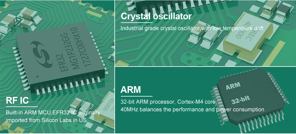 E76-2G4M20S 2.4GHz EFR32 wireless module (9)