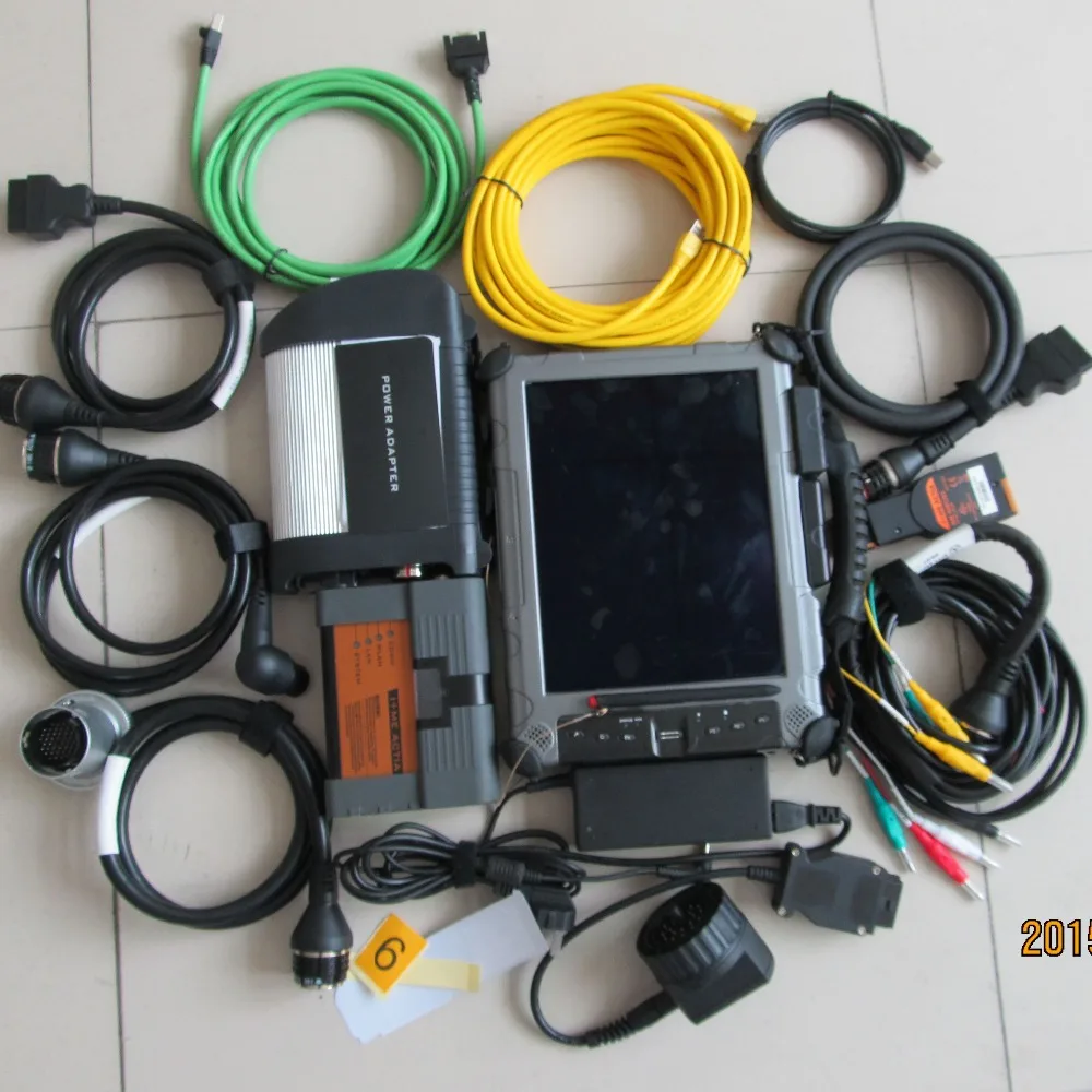 Диагностический инструмент для BMW Icom A2 и MB Star C4 SD Подключение + 2 SSD a2 программное