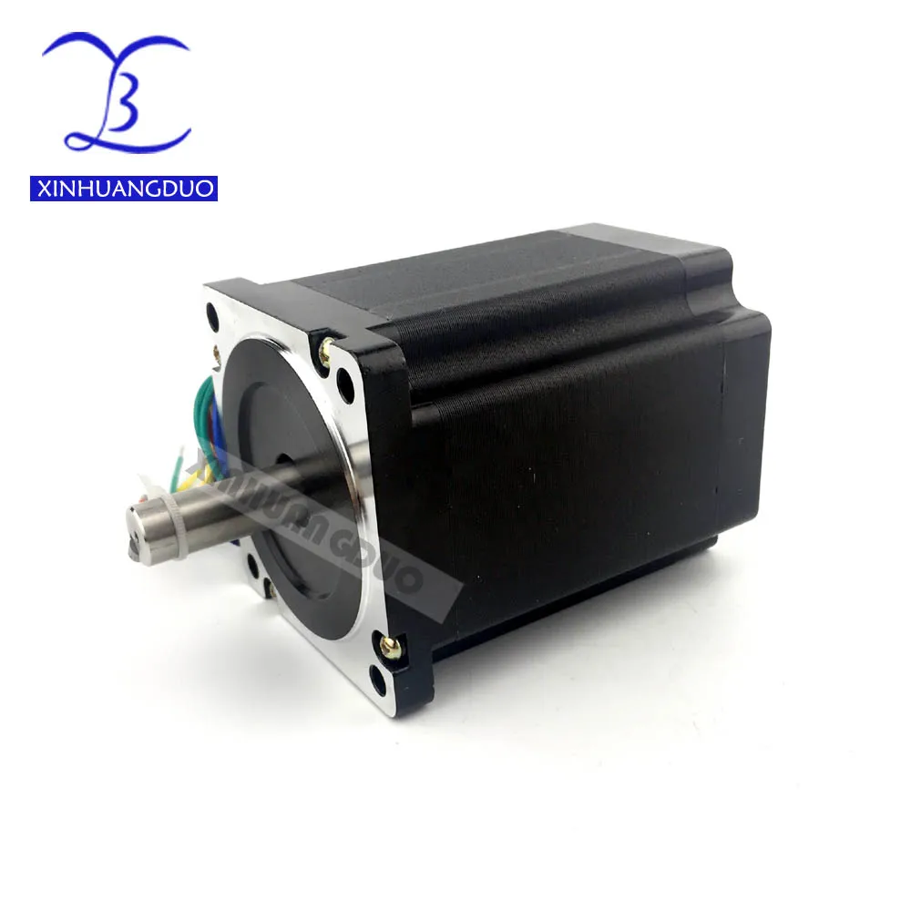 

NEMA 34 CNC stepper motor 86X114mm 8.7 N.m 5A D14mm Nema34 stepping motor 1240Oz-in for CNC engraving machine high torque