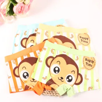 

12Pc/lot Shorts for Boys Kids Underwear Boys Children's Cotton Pants Soft Cartoon Baby Boxer Underpants Suit 2-10year