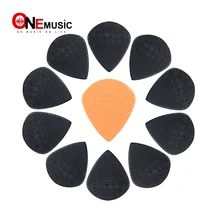 12 шт./лот JOYO медиатор для гитары 1,5 мм "Never Give Up Dreams" тонкий черный/оранжевый