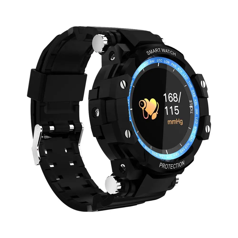 GMOVE Q8 Smart Bluetooth Watch Blood Pressure Heart Rate Monitor Smart Man Bracelet IP68 Waterproof For IOS Android PK X2 Plus