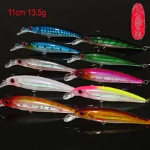 Рыбалка игрушка моделирования приманку DS10 11 см 13.5 г 10 шт./лот 10 видов цветов спортивные и Развлечения подарки
