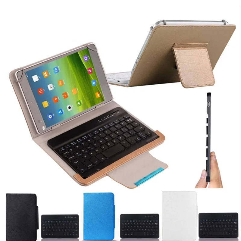 Универсальный чехол для планшета с Bluetooth клавиатурой, кожаный чехол-подставка для 9,7, 10, 10,1 дюймов, планшетный ПК для Android, Windows, IOS