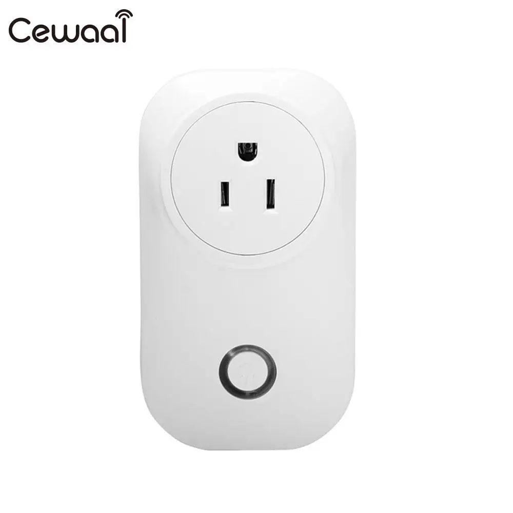 Интеллектуальный Smart Plug для IOS Android умная розетка светодиодный выход США Plug Универсальный