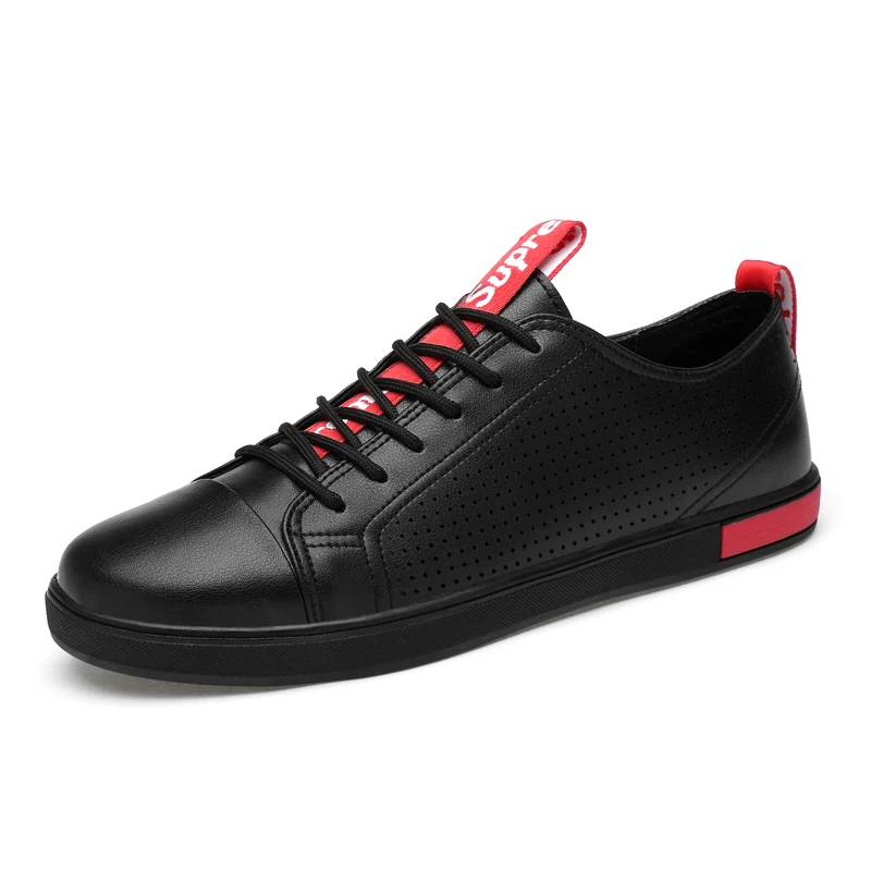 white black De Masculino Black Moda white Chegada Nova Dos Formadores Hollow Escavar Skate Tênis Padrão Ou Casual Tenis Respirável Hollow Masculinos Sapatos Homens 1ZFUq