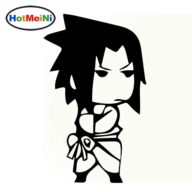 HotMeiNi Stubborn Cold Japanese Cartoon Ninja Sasuke Car Sticker for