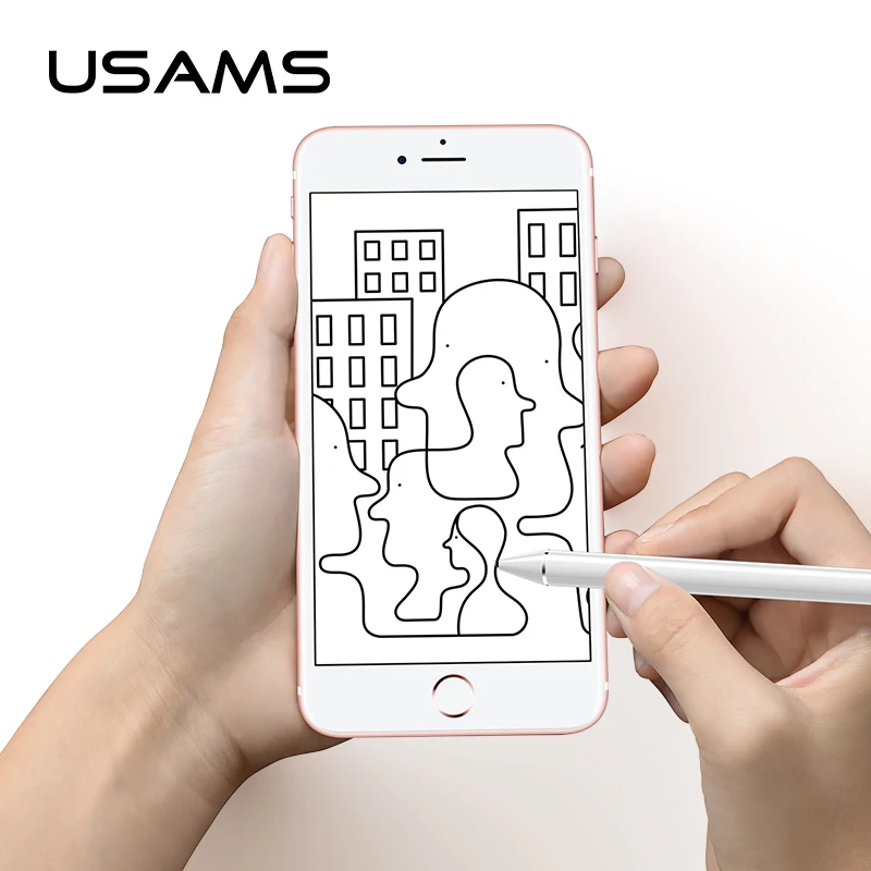 Для ipad карандаш USAMS новый стилус сенсорная панель для планшета apple 1/2/3/4 iPhone samsung с