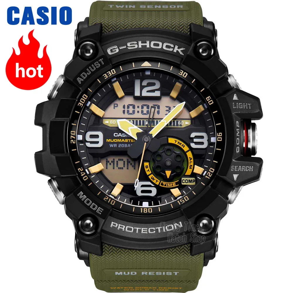 Casio watch G-SHOCK Men's quartz sports watch mud king triple induction solar energy Radio wave g shock Watch GG-1000