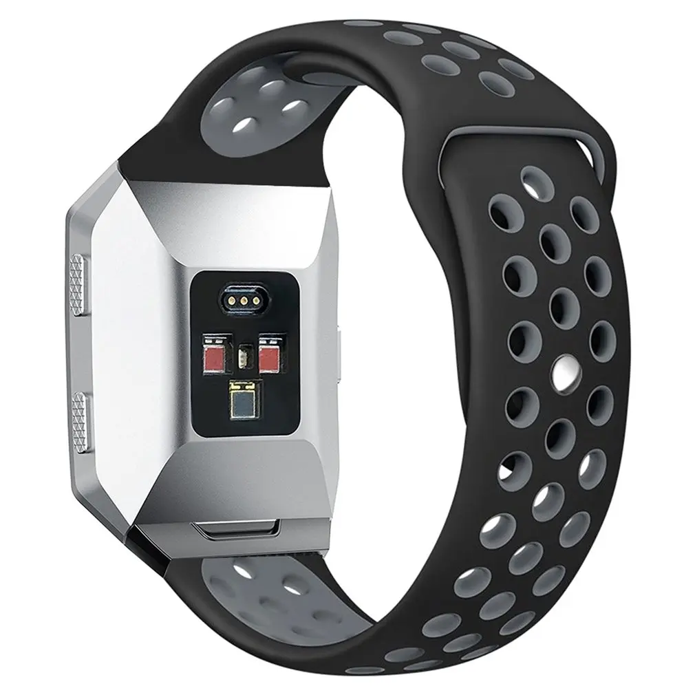 Силиконовая Резина Замена модный спортивный ремешок Браслет для Fitbit культовые браслеты удобные Водонепроницаемый прочный смотреть Bracelect