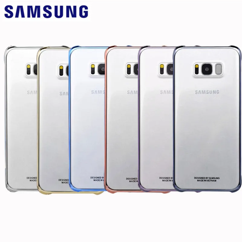 

100% Original Samsung Clear Metal Case Cover Metal Protective Shell For Samsung Galaxy S8 S8 Plus G950 G955 No Package