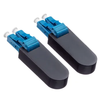 

5 pcs LC UPC Connector Duplex SM(9/125) OM1 Multimode(62.5/125) Fiber Loopback Module Tester LC adapter