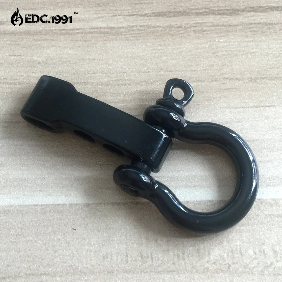 High quality Adjustable O Shape Anchor Shackle Outdoor Survival Rope Paracord Bracelet Buckle For Outdoor Sport EDC tool High quality Adjustable O Shape Anchor Shackle Outdoor Survival Rope Paracord Bracelet Buckle For Outdoor Sport EDC tool