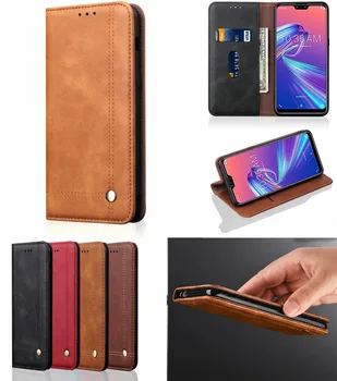 Перейти на Алиэкспресс и купить Чехол-книжка для Asus Zenfone Live 2 L2 SD430 с подставкой для Asus Zenfone Live (L2) SD425 Funda Capa с отделениями для карт