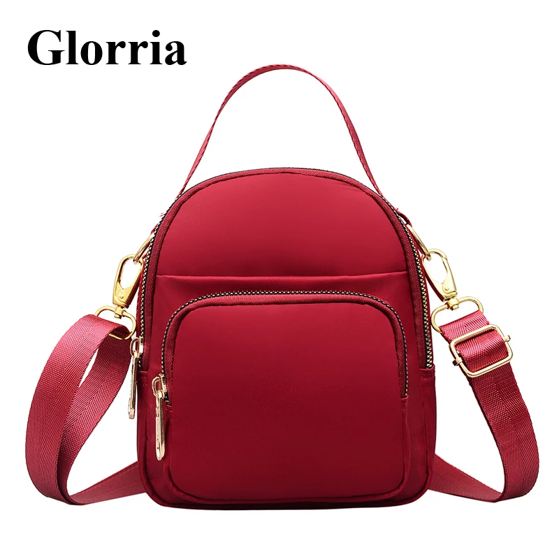

Glorria Simple Purses and Handbag for Women Nylon Shoulder Messenger Bag Women Mini Universal Mobile Phone Bag Female Casual Sac