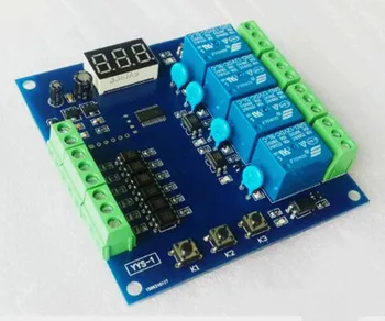 

Free Shipping!!! Time delay relay module / 12V delay draw power on delay car modification / switch start / countdown