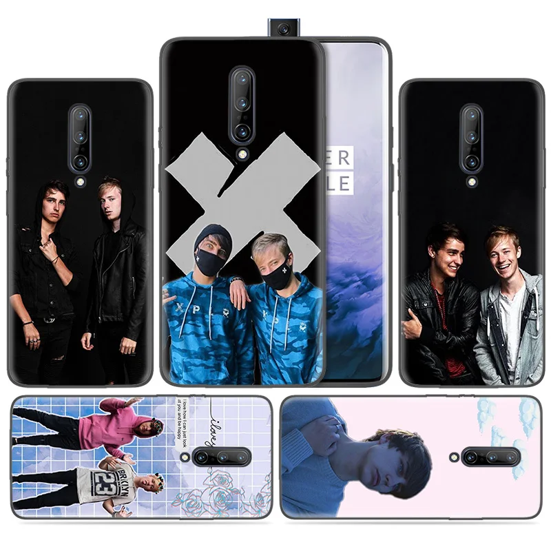 

Silicone Case for Oneplus 1+ 7 Pro 7Pro 6T 6 5G Black Dark Coque Shell Cell Phone Cover Mobile Bags Sam Colby