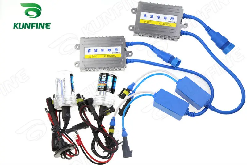

24V/55W Xenon Truck Headlight 880/881 HID Conversion xenon Kit Car HID light with Slim AC ballast For Lorry Drop Shipping