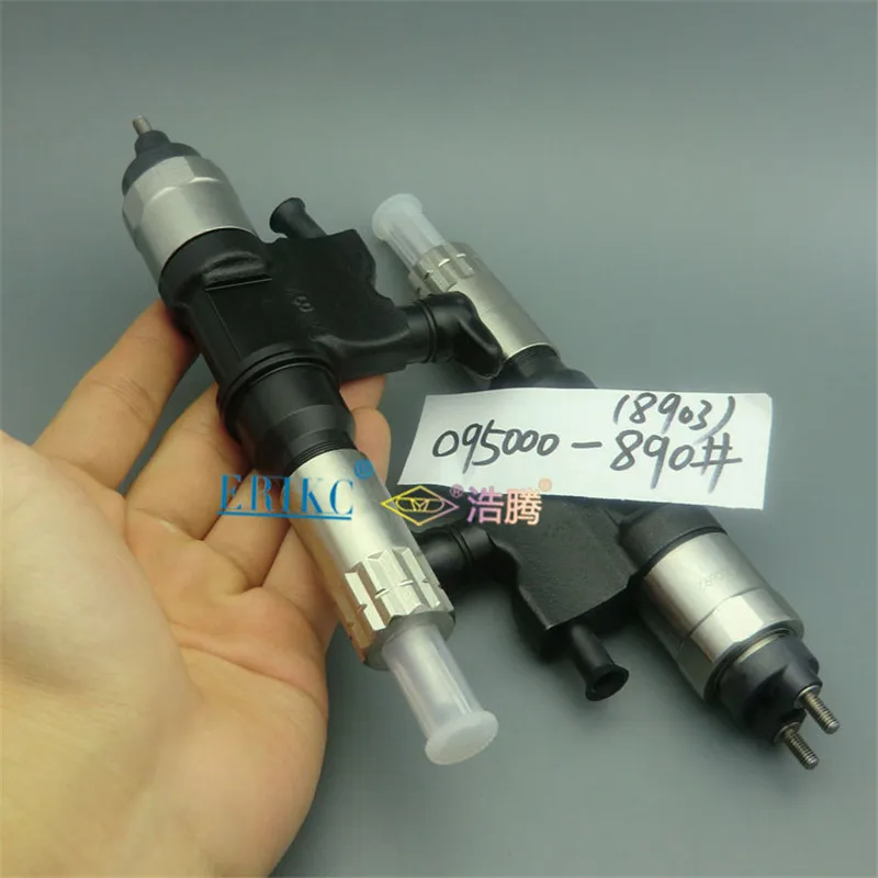 

ERIKC Inyector 8900 Genuine Common Rail Injector 095000-8900(8-98151837-2) Fuel Dispenser Injection 0950008900 for Isuzu 4HK 6HK