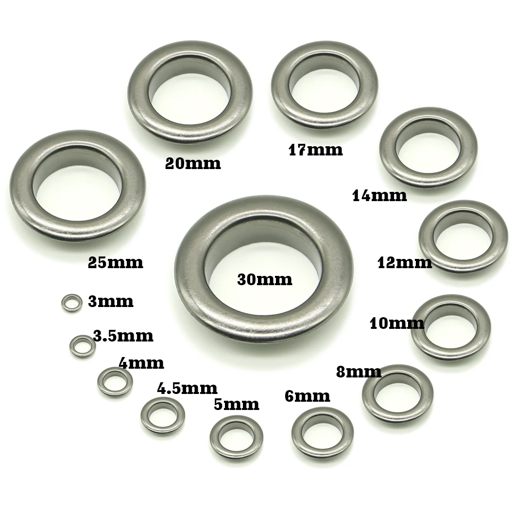 

Black Copper eyelets 3|3.5|4|4.5|5|6|8|10|12|14|17|18|20|25|30mm scrapbooking accessories Knitwear, Jeans, Apparel, Bags, Shoes