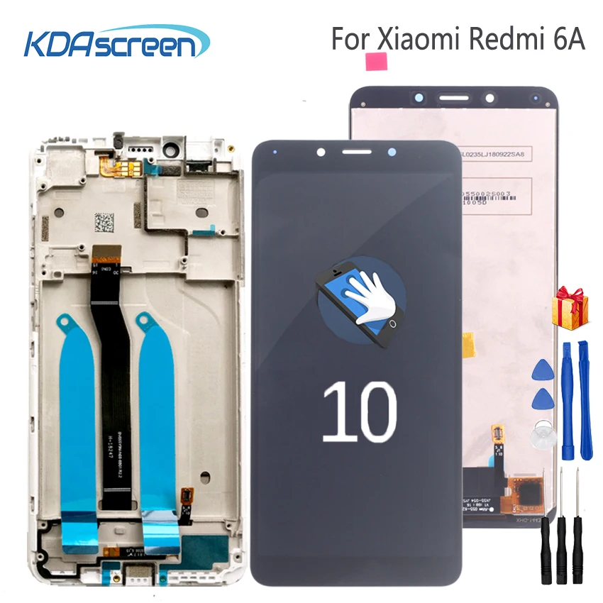 

Original For Xiaomi Redmi 6A LCD Display Touch Screen Digitizer Phone Parts For Xiaomi Redmi 6A Screen LCD Replacement FreeTools