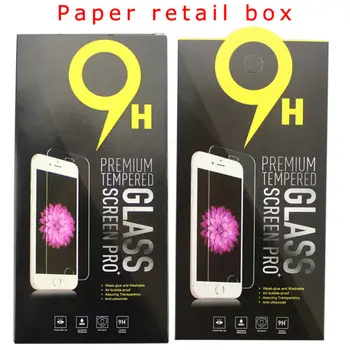 

500pcs Anti-syattered Film Explosion Proof 9H Tempered Glass Screen Protector Film Packaging For iPhone 4s/5s/6/6s/7 8 plus X