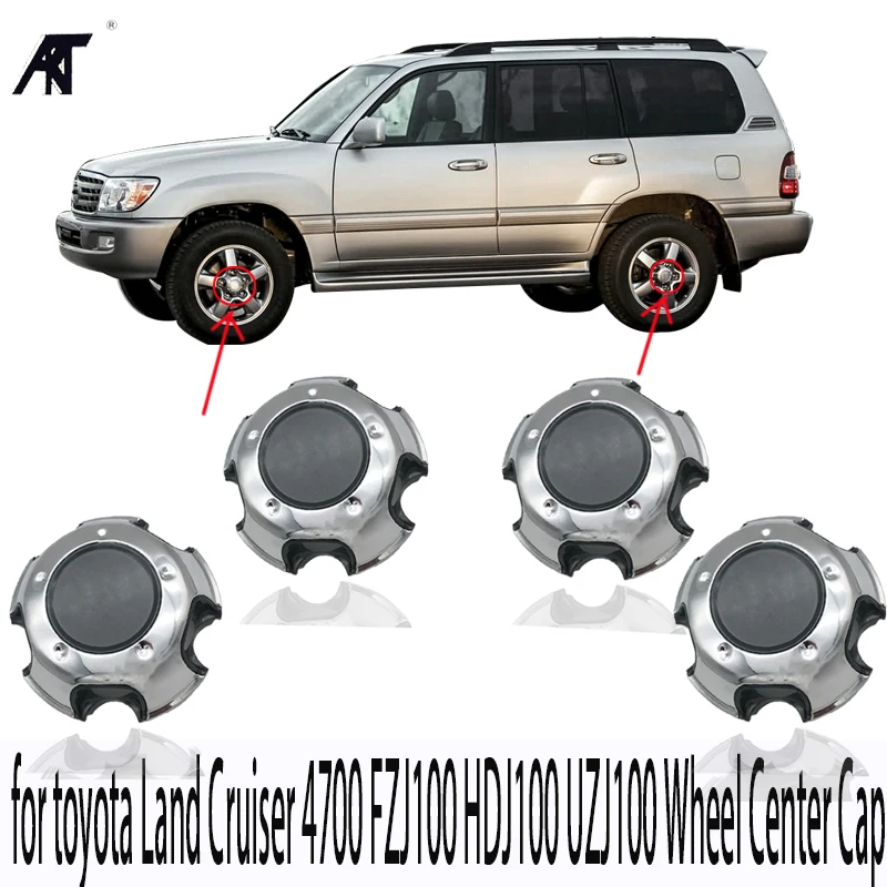 

Wheel Center Cap for:Toyota Land Cruiser 4700 FZJ100 HDJ100 UZJ100 Wheel Center Hub C188