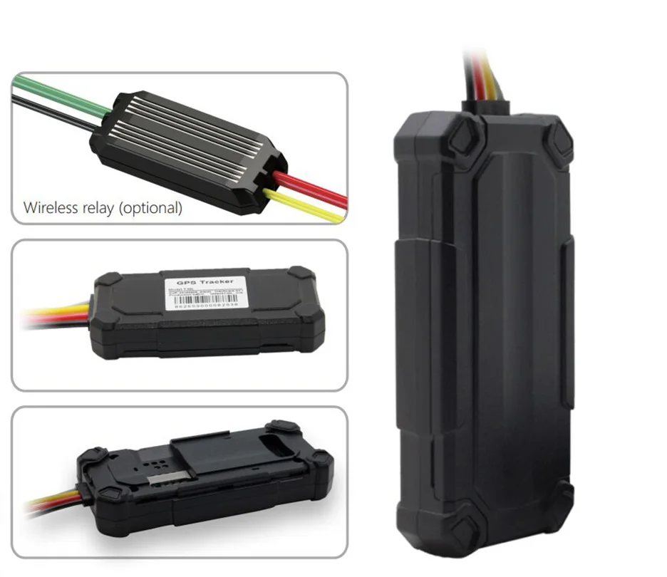 VKEL GSM GPRS GPS Tracker car T30L Equipped with Wireless relay Vehicle